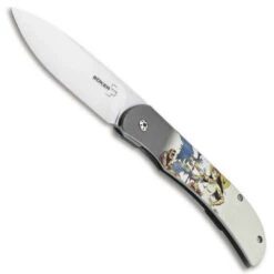 Boker Plus Frazetta Exskelibur I Folder Knife, Satin Blade