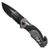 Smith & Wesson Grey Rescue Spring Assist Knife, Black Combo Blade -Knife Promotional Store 1100038front 56489.1551126187