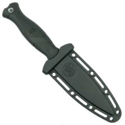 Smith & Wesson HRT Black Fixed Blade 5.5" Boot Knife, Black Blade -Knife Promotional Store 1182572b 2 47635.1655922372