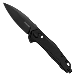 Kershaw Monitor DuraLock Folding Knife, Black Oxide D2 Blade