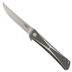 CRKT Jumbones Flipper Knife, AUS-8 Satin Blade