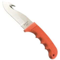 Bear & Son Guthook Knife, Orange Kraton Handle, 444OR