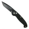 Boker Magnum Black SpeedMaster Auto Knife, Black Tanto Combo Blade -Knife Promotional Store BO01BO018S 2 67105.1629899128