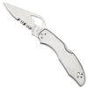 Byrd Meadowlark 2 Stainless Folder Knife, Satin Combo Blade -Knife Promotional Store BY04PS2 Open 52592.1554916957