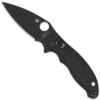 Spyderco Manix 2 Folder Knife, CPM-S30V Black Blade -Knife Promotional Store C101GPBBK2 Open 46658.1582820291