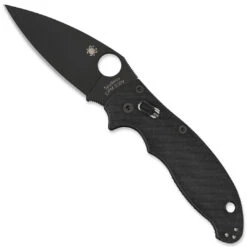 Spyderco Manix 2 Folder Knife, CPM-S30V Black Blade