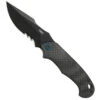 CRKT P.S.D. Spring Assist Carbon Fiber Knife, Black Combo Blade -Knife Promotional Store CR7920K 88292.1643388823