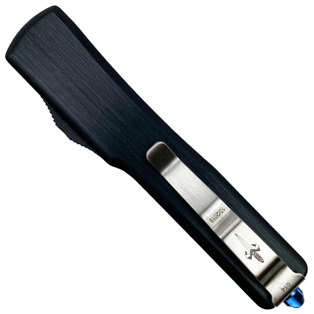 Marfione Custom UTX-70 Dagger OTF Auto Knife, Cracked Ice Blade 4 Marfione Custom UTX-70 Dagger OTF Auto Knife, Cracked Ice Blade - Image 2