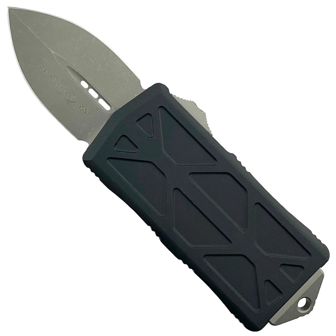 Microtech Exocet OTF Auto Knife, Apocalyptic Stonewash Blade 3 Microtech Exocet OTF Auto Knife, Apocalyptic Stonewash Blade