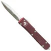 Microtech 122-4MR Merlot Contoured Ultratech D/E OTF Auto Knife, Satin Blade -Knife Promotional Store IMG 7828 2 37393.1657900685