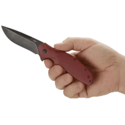 CRKT Shenanigan Maroon Spring Assist Knife -Knife Promotional Store K800RKPb 71195.1622232587