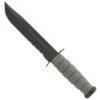 Ka-Bar Full Size Foliage Green Combat Knife, Black Clip Point Combo Blade -Knife Promotional Store KA5012 94030.1596644989