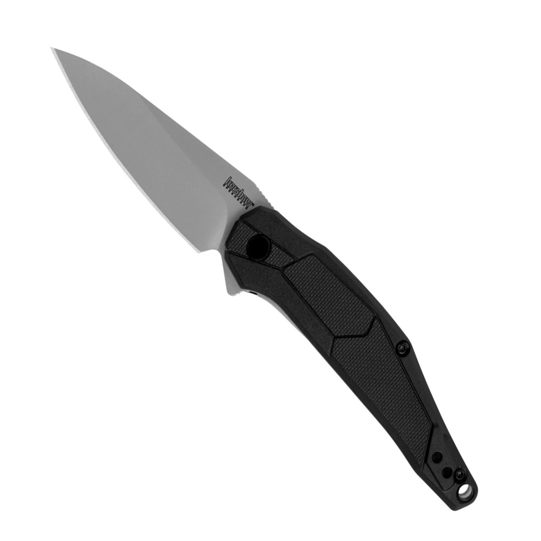 Kershaw Lightyear Flipper Knife, Bead Blast Blade 3 Kershaw Lightyear Flipper Knife, Bead Blast Blade