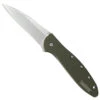 Kershaw Olive Drab Leek Spring Assist Knife, Plain Blade, 1660OL -Knife Promotional Store KS1660OL 2 61397.1533222119