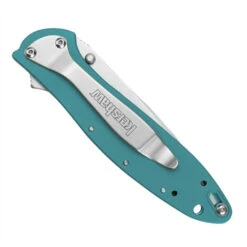 Kershaw Teal Leek Spring Assist Knife, Plain Blade, 1660TEAL -Knife Promotional Store KS1660TEAL 3 75242.1533221936