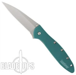 Kershaw Teal Leek Spring Assist Knife, Plain Blade, 1660TEAL -Knife Promotional Store KS1660TEAL 4 07073.1533221936
