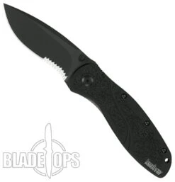Kershaw Blur Spring Assist Knife, Black Combo Edge Blade, KS1670BLKST -Knife Promotional Store KS1670BLKST 4 84118.1533222074