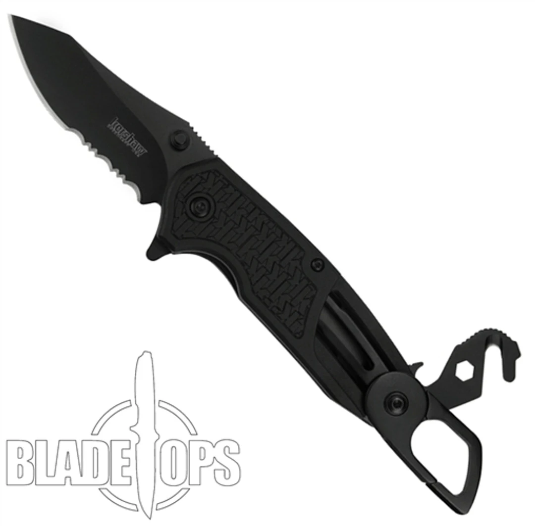Kershaw Funxion Lightweight EMT Assist Knife, Combo Blade 5 Kershaw Funxion Lightweight EMT Assist Knife, Combo Blade - Image 3