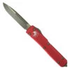 Microtech Red Ultratech OTF Auto Knife, Bronze Apocalyptic Blade -Knife Promotional Store MT121 13APRD 1 99272.1676135016