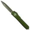 Microtech OD Green Ultratech OTF Auto Knife, Bronzed Dagger Blade -Knife Promotional Store MT122 13APOD 1 02530.1663685979
