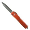 Microtech Distressed Orange UTX-70 OTF Auto Knife, Apocalyptic Blade -Knife Promotional Store MT147 DOR 5 24579.1672770928