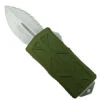 Microtech OD Green Exocet OTF Auto Knife, Fully Serrated Dagger Blade -Knife Promotional Store MT157 12OD 1 03433.1664637655