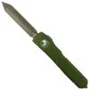 Microtech OD Green Ultratech Spartan OTF Auto Knife, Bronzed Apocalyptic Blade -Knife Promotional Store MT223 13APOD 1 81461.1666629519
