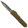 Microtech Signature Series Tan G10 UTX-85 OTF Auto Knife, Apocalyptic Dagger Blade -Knife Promotional Store MT232 10APGTTAS 2 42026.1631386572