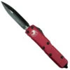Microtech Red UTX-85 Dagger OTF Auto Knife, Black Blade 1 Microtech Red UTX-85 Dagger OTF Auto Knife, Black Blade -Knife Promotional Store MT232 1RD 1 of 2 83344.1557160193