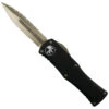 Microtech Hera OTF Knife, Bronzed Fully Serrated Dagger Blade -Knife Promotional Store MT702 15 2 58775.1648743969