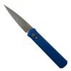 Pro-Tech Blue Godfather Auto Knife, Bead Blast Blade -Knife Promotional Store PT920BLUE 2 87196.1643755264