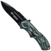 Smith & Wesson Black Ops Spring Assist Knife, Grey Handle, Tactical Black Drop Point, SWBLOP3 -Knife Promotional Store SWBLOP3 2 61717.1605047869