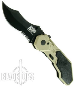 Smith & Wesson Military & Police MAGIC Assist Combo Drop Point, Desert Handle, SWMP1BSD 7 Smith & Wesson Military & Police MAGIC Assist Combo Drop Point, Desert Handle, SWMP1BSD -Knife Promotional Store SWMP1BSD 4 89395.1533222177