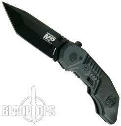 Smith & Wesson M&P MAGIC Assist Knife, Tanto Black Plain Blade, SWMP3B -Knife Promotional Store SWMP3B 4 28699.1533221875