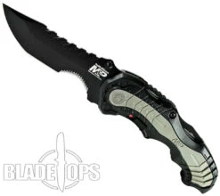 Smith & Wesson Black MAGIC SWMP6BS Spring Assist Knife, Black Part Serrated Blade 7 Smith & Wesson Black MAGIC SWMP6BS Spring Assist Knife, Black Part Serrated Blade -Knife Promotional Store SWMP6BS 4 64457.1533222021