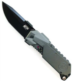 Smith & Wesson MAGIC Assist Knife, Black Plain Clip Blade, SWMP9B -Knife Promotional Store SWMP9B 4 00460.1533221972